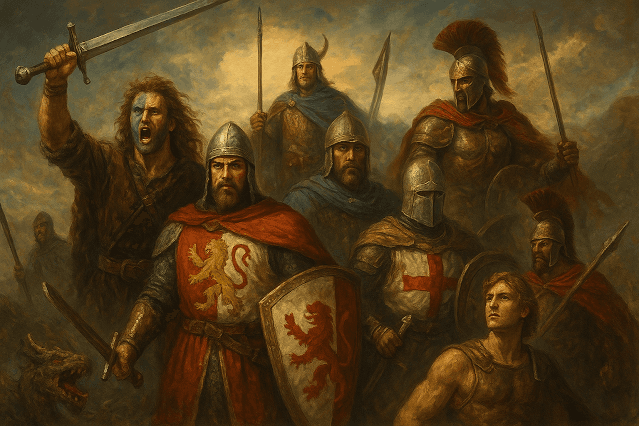 Forjadores de Naciones: Los Héroes Legendarios que Definieron Europa